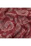 Mesopotamia Patterned Tensel Shawl 02888-Plum - 3