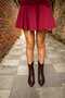 (Salvador) Real Leather Zipper Cowboy Boots Genuine Flotter Leather Western Women's Casual Boots Brown - 8