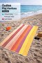 Velvet Cotton Beach Towel (70X150)-Lineup Yellow - 2