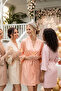 Bride Written Stone Detailed Satin Bridal Dressing Gown - 2