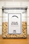 مجموعة من حاويتين للتخزين، صندوق تخزين، طقم حاويات تخزين من الأكريليك، سعة 2100 مل - 3