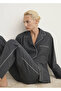 Contrast Color Cotton Flannel Shirt - 7