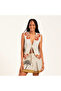 Marmara Ecru Lyocell Linen Vest
