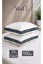 Pillow, Set of 2, Hotel Quality Gusseted Pillow, For Back, Face, Or Side Sleepers