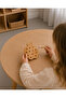 Montessori Apple Stringing Set |   Wooden Rope Threading Game Daily Life Material - 2