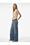 Viscose Fabric Double-Breasted Crop Vest with Tie Detail