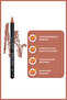 Lip Liner Ultra Rich Color Lip Pencil No: 01 Sandy - 2