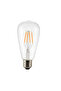 Red LED Edison Filament Bulbs Lights ST64 Dimmer E27 4W Dimmable 220V Red Green Yellow Warm White Pi - 5