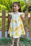 Baby Girl and Child Dress - for Birthday and Party Wedding, Short Sleeve Dress with Lace and Lining - 4
