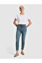 White Regular Fit Cotton Crew Neck Basic T-Shirt 50325474-Vr013 - 5