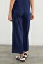 Modal Sweatpants with Tie Waist and Green Front Detail - 6