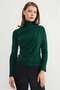 Basic Side Gathered Blouse - 2