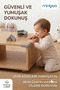 4 Pieces Soft Corner Protector Baby Protection Corner Guards, Furniture Table, Stairs with Safety Tape - 5