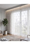 Damask Ready-to-Wear Extra-forced Pleat-less Flat Planting Tulle Curtain Single Wing