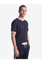 Comfortable Fit Color Contrast Wide Leg Lace-Up Waist Sweatpants - 2