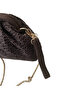 Women's Knitted Shoulder & Clutch Bag – Lined, with Gold Chain Strap - 5