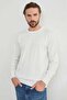 Striped Crew Neck Knitwear Sweater