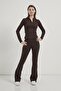 Armalife 0116 Women's Bodysuit with Standing Collar and Zipper - 4