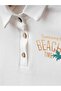 Baby Boy Organic Cotton Collar T-Shirt Shorts Set - 5