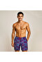 Crab Men's Swim Short with Three Pockets, Mesh Inside, Elastic and Laced Waist - 2