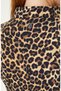 N-Tech Camel Siyah Leopar Detaylı SweaTshirt - 7