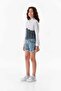 Buttoned Waist Corseted Girl's Shirt - 6