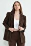 Stone Detailed Blazer Jacket - 3