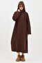 Zippered Sweatshirt Brown - 6