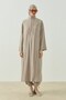 Siena Zippered Tunic Mink - 5