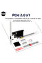 SSU 1Gbps PCIe إلى RJ45 جيجابت إيثرنت بمنفذ واحد، مناسب لواجهة PCI-E للكمبيوتر المكتبي... - 3