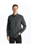 Nevavm Regular Fit Long Sleeve Dobby Men's Shirt with Difference