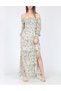 Rochie lunga, Floral