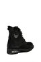 حذاء للأولاد من الجلد الطبيعي باللون الأسود من Nubuck - 3