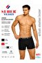 Men's Lycra Plain Cotton Boxer Single Pack Shr - 4