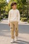 Boy's Tokyo Cargo Pants - Camel - 3
