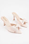 Spr-3765 Thin Heel Bowknot Slippers - 2