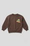 Children's Cotton Colorful Printed Oversize 3-Strand Sweatshirt