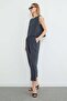 Basic Elastic Waist Casual 2-Piece Set - 4