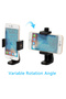 1PCS Tripod Mount Universal 360 Degree Mobile Phone Clip for 1/4" Screw Holes Cellphone Holder Desk - 5