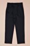 Tie-Waist Jacquard Boys' Trousers