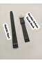 12 mm Compatible Watch Band - Black Color Flat Model, Genuine Leather Design, Silver Color Buckle, (Second Item in the Cart Is 100 Tl.) - 5