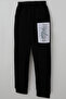 Boys' Tracksuit Set with Letter Printed Trousers and Piece Detail, Ages 5-10, Black - 8