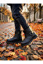 Genuine Leather Black Orthopedic Zippered Girls' Boots