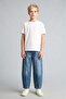 Okul 100% Cotton Barrel Fit Blue Jean Trousers for Boys I0599A826Au - 2