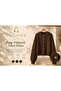 Heart Buttoned Beard Cardigan - 2