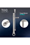 whole set High Quality Screwdriver Tools Dental Implant Torque Wrench Ratchet 10-70NCM with Drivers - 3
