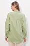 3900 Oversize Long Basic Shirt - Khaki - 6