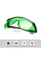 Huepar Safety Laser Enhancement Glasses Green Adjustable Protection Eyewear Goggle Glasses With Hard - 3