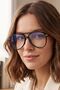 Women Uv400 Black Pilot Retro Blue Light Filter Screen Glasses Wp25-23 C2Mf - 6