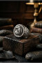 Special Design Masculine Adjustable Men's Ring with Eagle Figure
